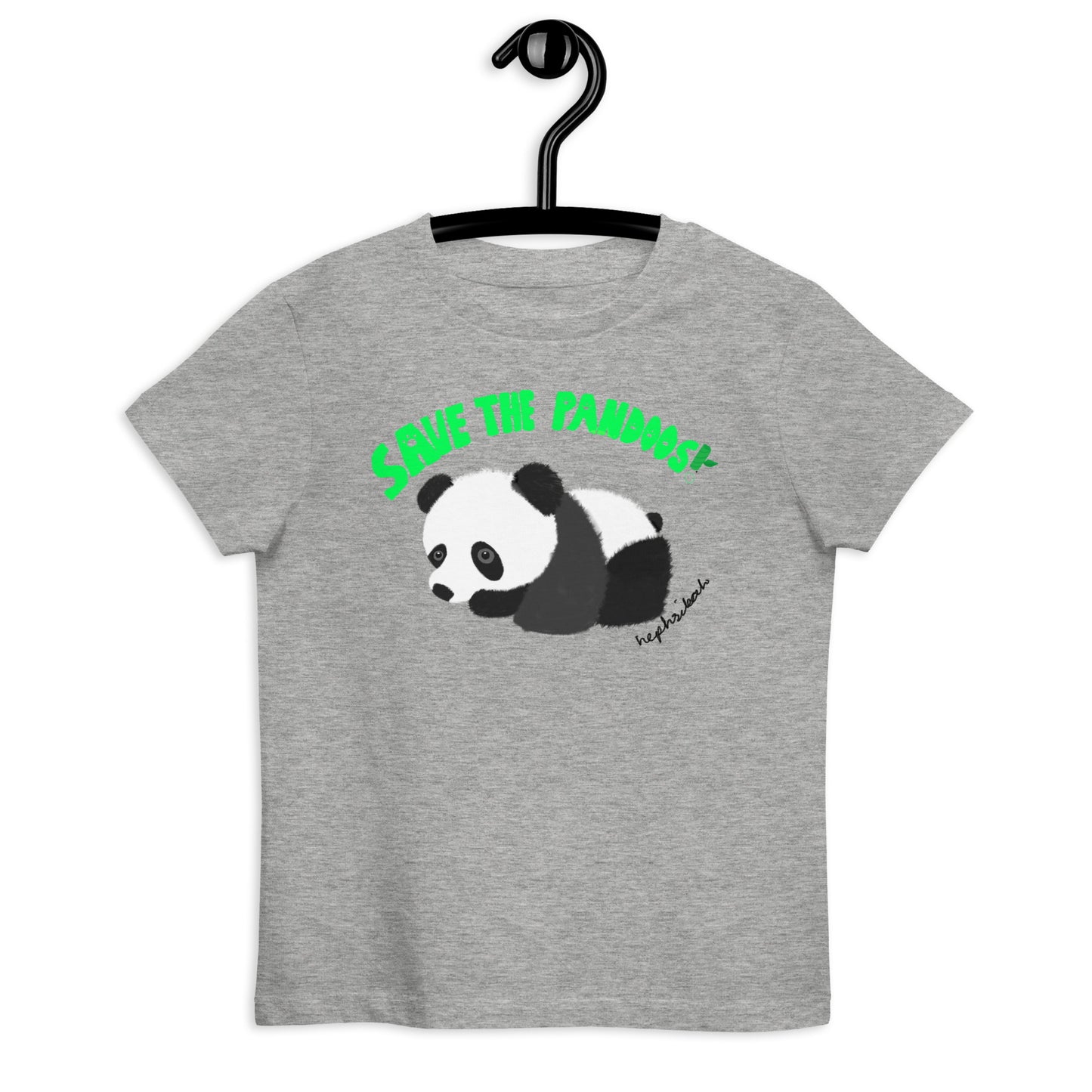 Save the Pandoos! Organic Cotton kids t-shirt